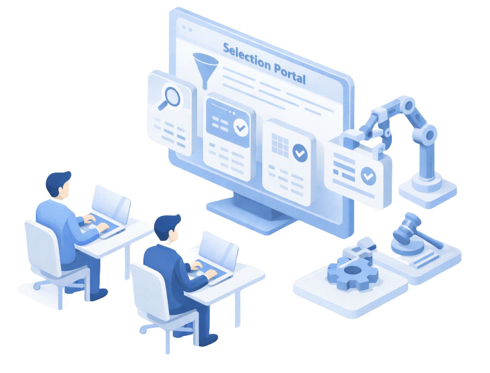 Transformieren Sie Ihre Softwareauswahl von manueller Administration zu strategischer Exzellenz - unser Softwareauswahl Tool.