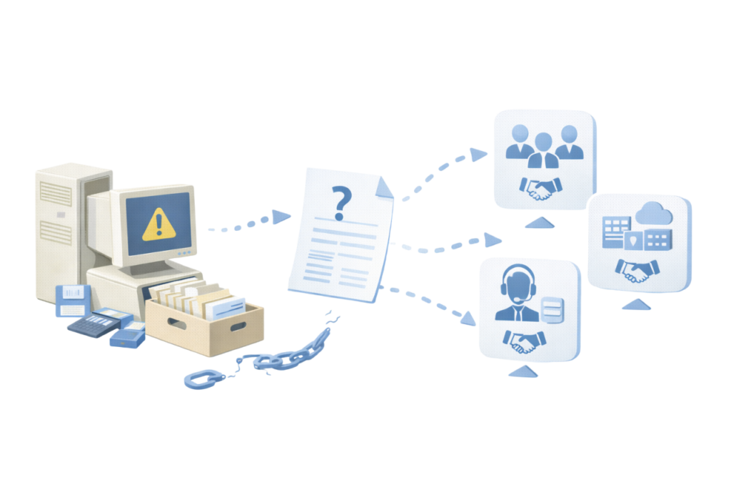 Legacy-Systeme ablösen: Eine Sourcing-Strategie für den schmerzfreien Systemwechsel