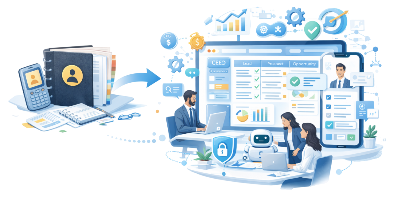 Moderne CRM-Systeme: Vom Adressbuch zur echten Vertriebsmaschine 2026