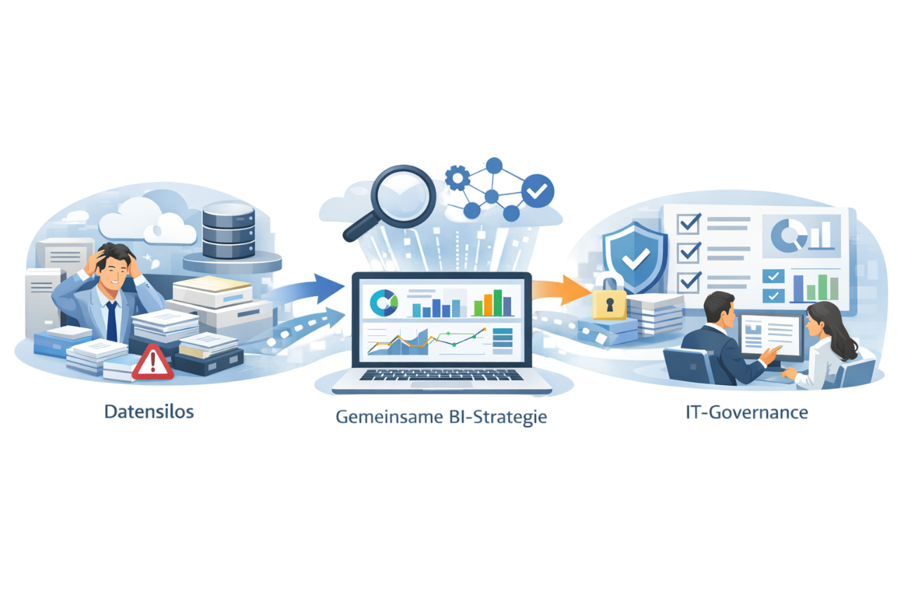 BI-Tools evaluieren 2026: Wie Fachabteilungen Datensilos aufbrechen, ohne die IT-Governance zu verletzen