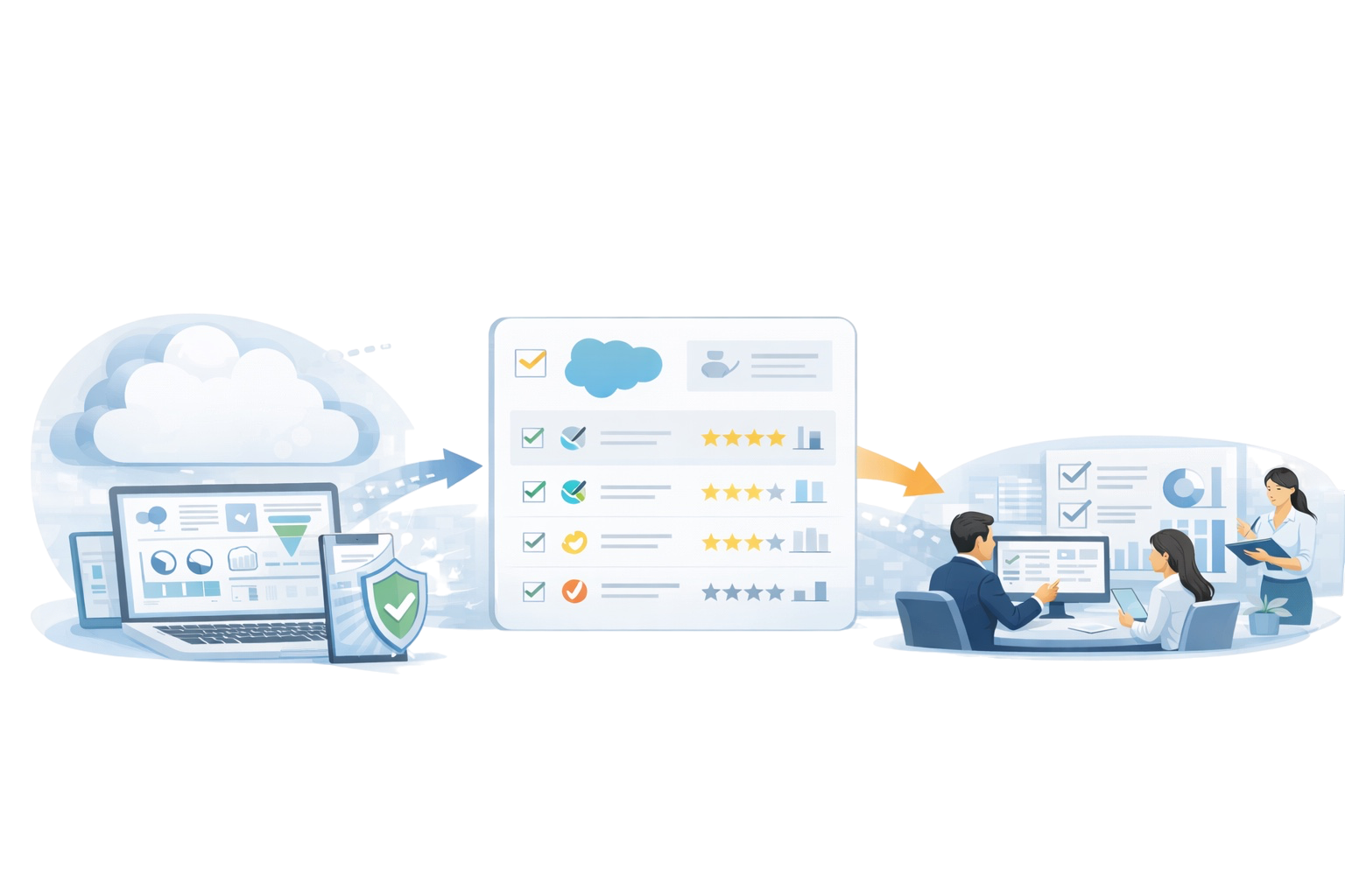 CRM-Sourcing: Die besten Salesforce-Alternativen für kleine und mittlere Vertriebsteams im DACH-Raum