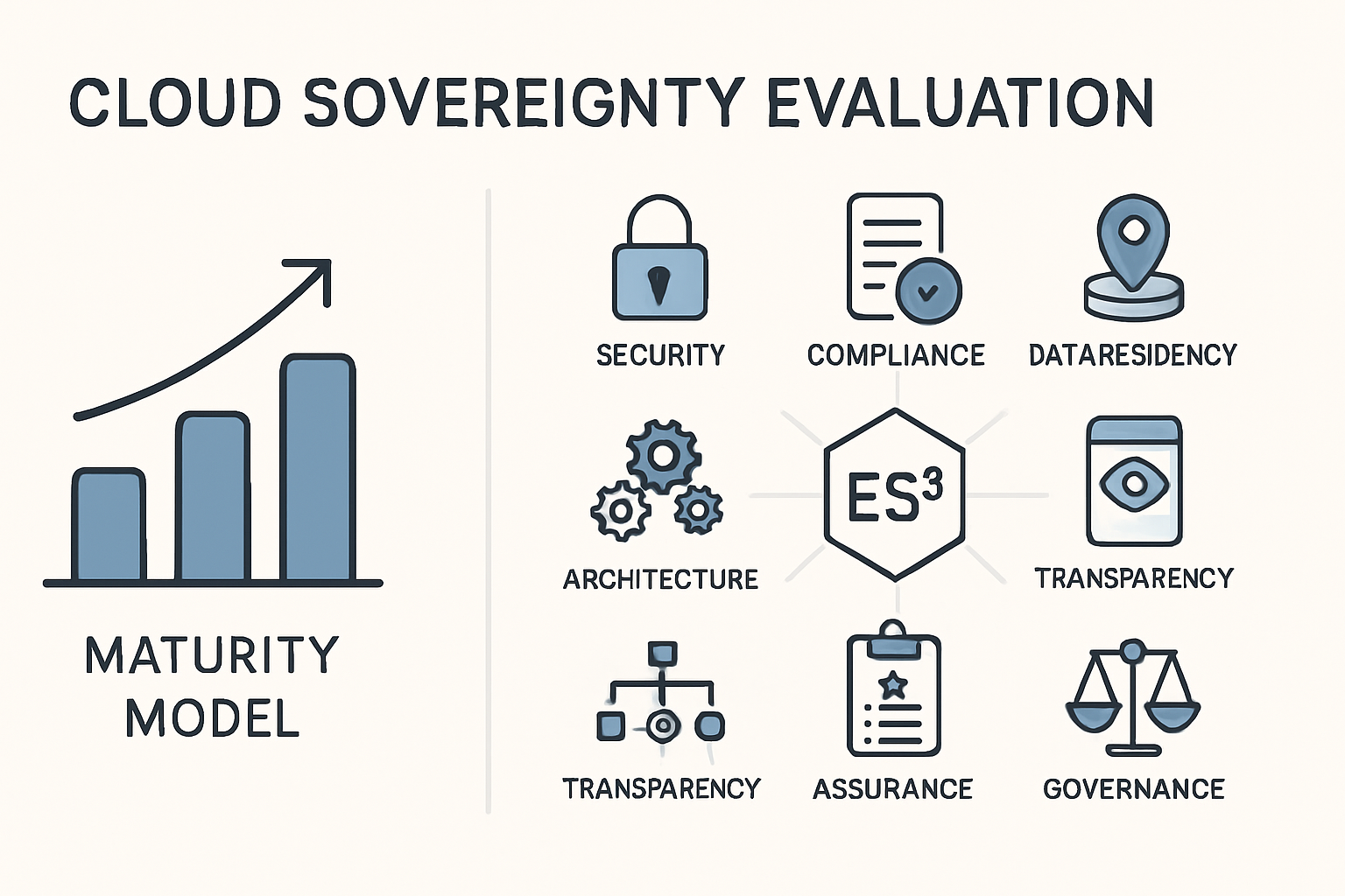 Wie der neue European Sovereign Stack Standard (ES³) Cloud‑Souveränität erstmals messbar macht