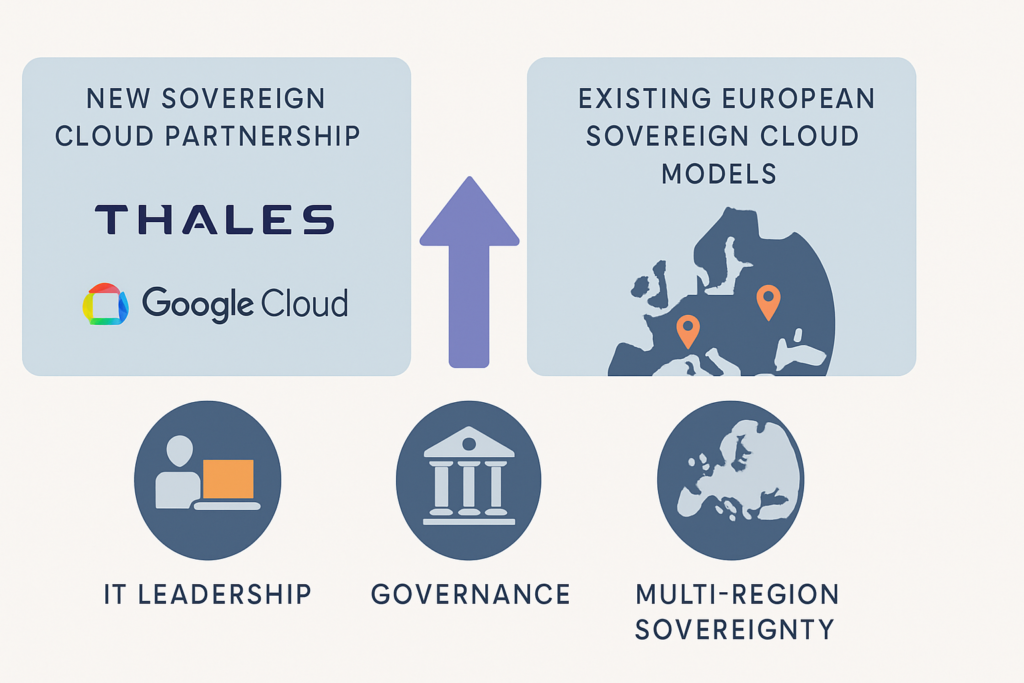 Wie die neue souveräne Cloud-Partnerschaft von Thales und Google Cloud IT‑Leitern in Deutschland strategische Vorteile bietet