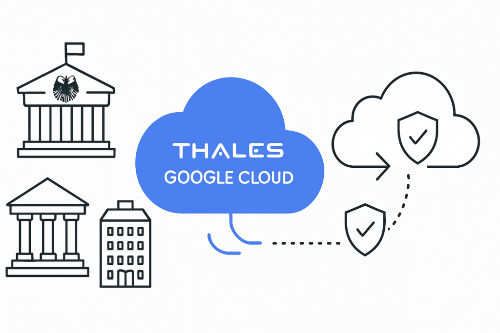 Wie das neue IT‑Bündnis von Thales und Google Cloud deutsche Behörden bei der souveränen Cloud‑Migration unterstützt